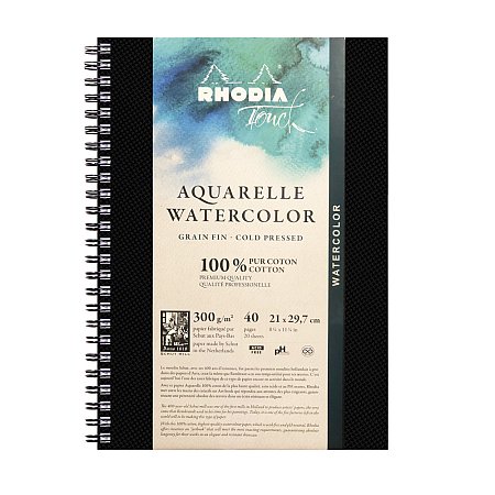 Rhodia Touch Watercolor book 300g WB - A4 Portrait
