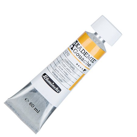 Akademie Gouache 60ml - 210 Indian yellow