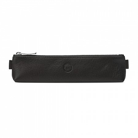 Sonnenleder Simmel Pencil Case with Zipper - Black