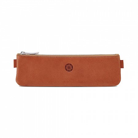 Sonnenleder Boldt Pencil Case with Zipper - Nature