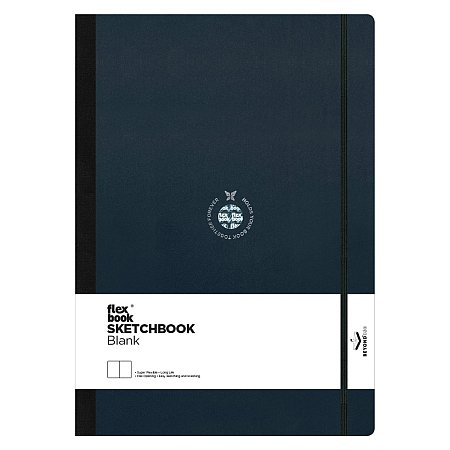 Flexbook Sketchbook Blank A4+ (22x31cm) - Black