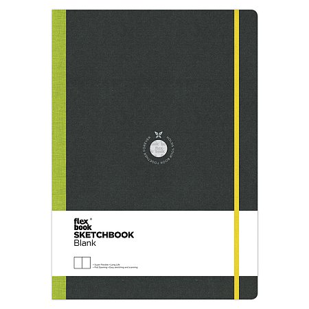 Flexbook Sketchbook Blank A4+ (22x31cm) - Light Green