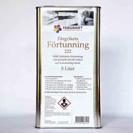 Färgrikets Förtunning 222 - 5000ml