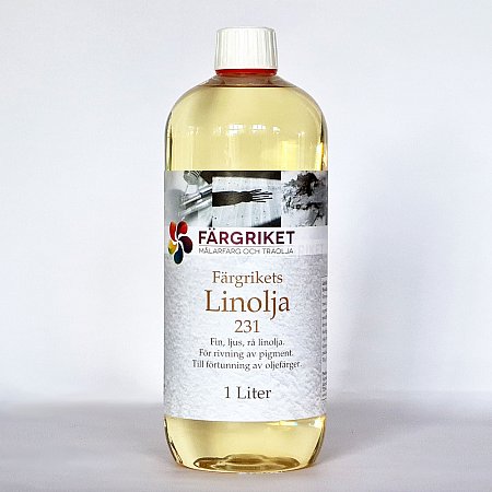 Färgriket Extra fin ljus Linolja - 1000ml