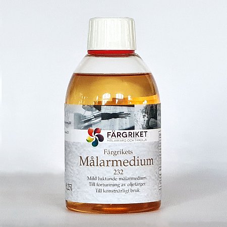 Färgrikets Målarmedium 232 - 250ml