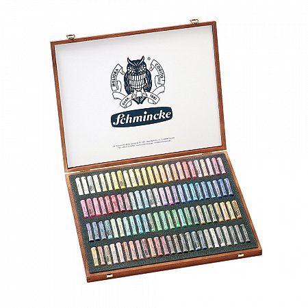 Schmincke Pastels wooden 100-set assorted