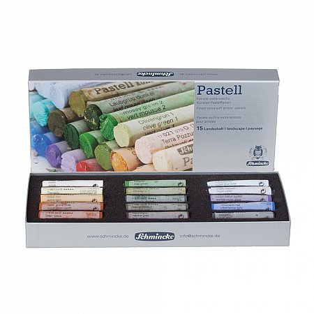 Schmincke Pastels cardboard 15-set landscape