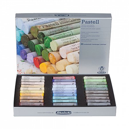 Schmincke Pastels cardboard 30-set landscape