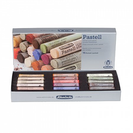 Schmincke Pastels cardboard 15-set portrait