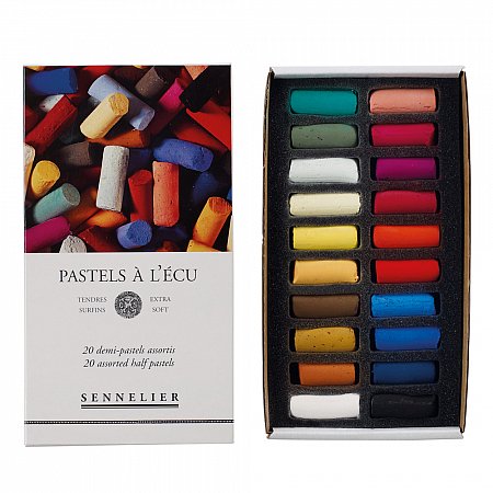 Sennelier Soft Pastels 20-set Half Pastels