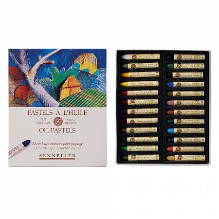 Sennelier Oil Pastels 5ml 24-set Landscape colors