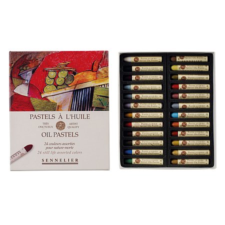 Sennelier Oil Pastels 5ml 24-set Still life colors