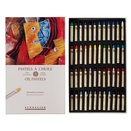 Sennelier Oil Pastels 5ml 48-set Assorted colors