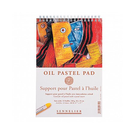 Sennelier Oil Pastel Pad,  Pastellblock  - 16x24cm