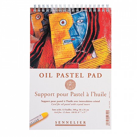 Sennelier Oil Pastel Pad,  Pastellblock  - 30x40cm