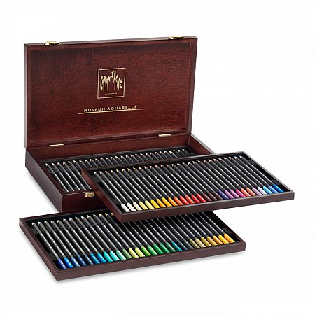 Caran dAche MUSEUM Aquarelle - 76-set Wooden box