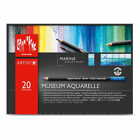 Caran dAche MUSEUM Aquarelle - 20-set Marine