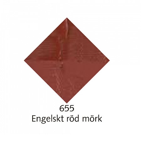 Beckers A oljefärg, 37ml - 655 Engelskt röd mörk