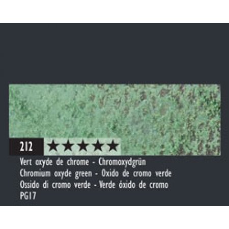 Caran dAche Pastel Pencils - 212 chromium oxyde green