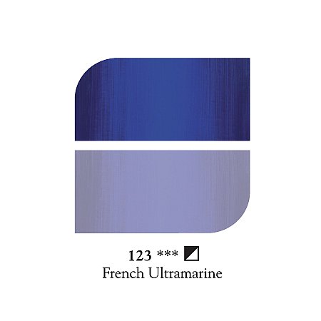 Georgian Oil, 225ml - 123 French Ultramarine