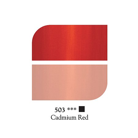 Georgian Oil, 225ml - 503 Cadmium Red