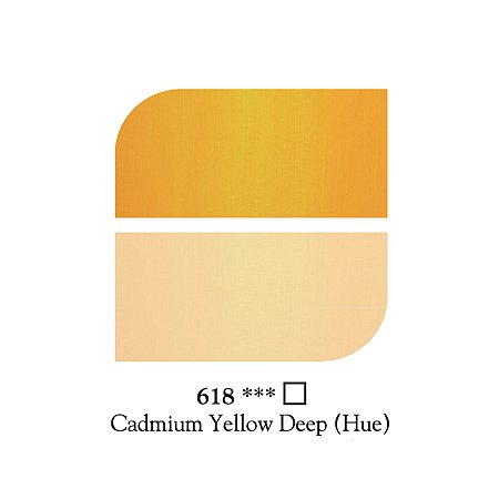 Georgian Oil, 38ml - 618 Cadmium Yellow Deep (Hue)