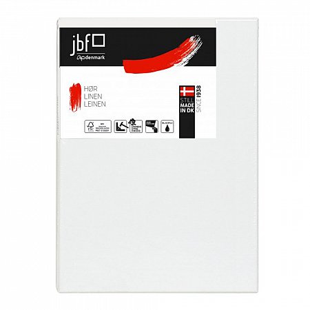 JBF Red BL60 Claessens Linen Canvas - 60x80cm
