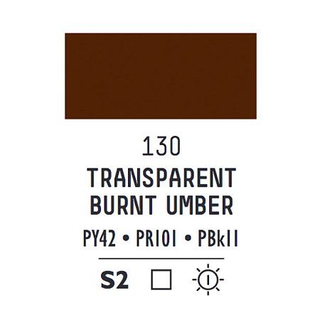 Liquitex Heavy Body 138ml - 130 Transparent burnt umber