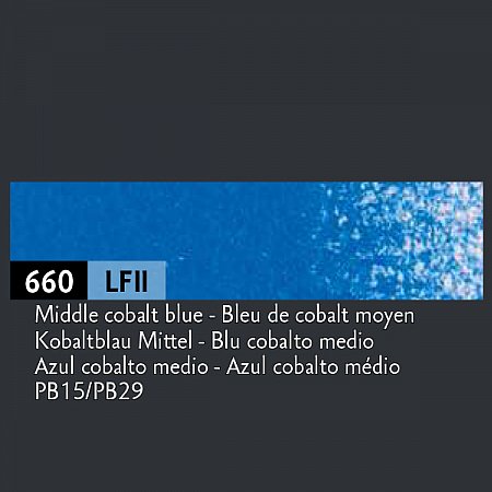 Caran dAche Luminance 6901 - 660 Middle cobalt blue (imit)