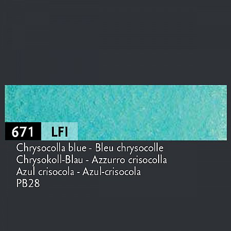 Caran dAche Luminance 6901 - 671 Chrysocolla Blue