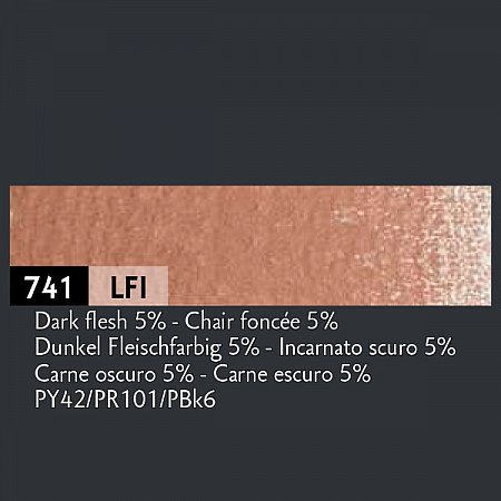 Caran dAche Luminance 6901 - 741 Dark flesh 5 proc.