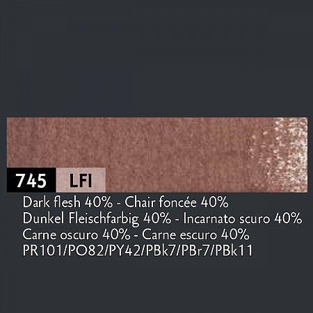 Caran dAche Luminance 6901 - 745 Dark Flesh 40 proc.