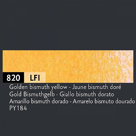 Caran dAche Luminance 6901 - 820 golden bismuth yellow