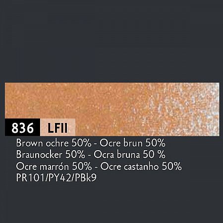 Caran dAche Luminance 6901 - 836 burnt ochre 50 proc.