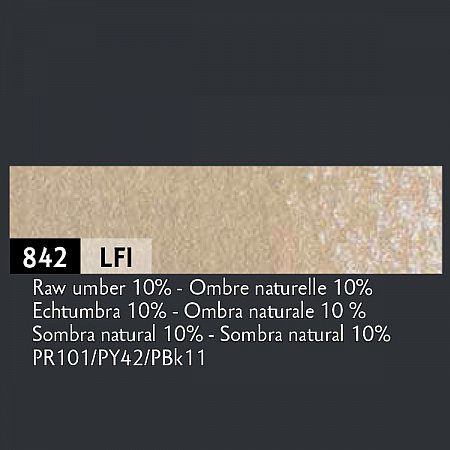 Caran dAche Luminance 6901 - 842 raw umber 10 proc.