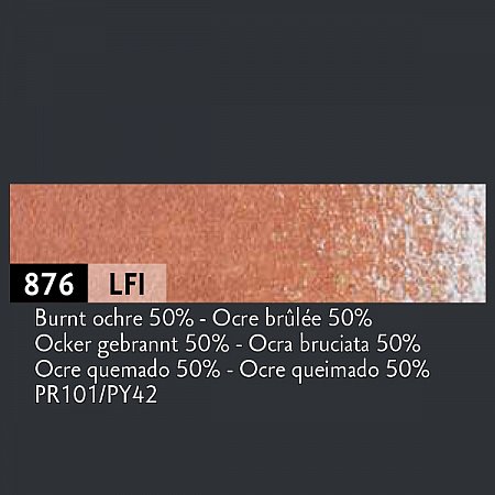 Caran dAche Luminance 6901 - 876 burnt ochre 50 proc.