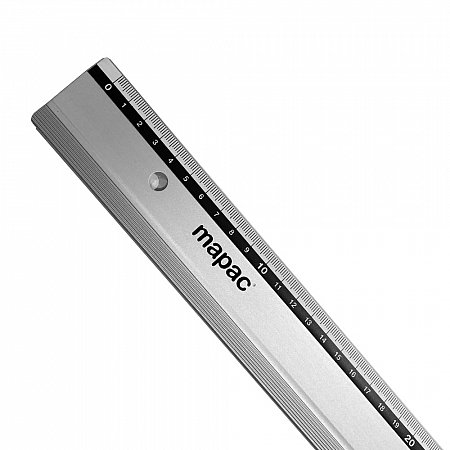MAPAC Aluminum Ruler mm/cm - 30cm
