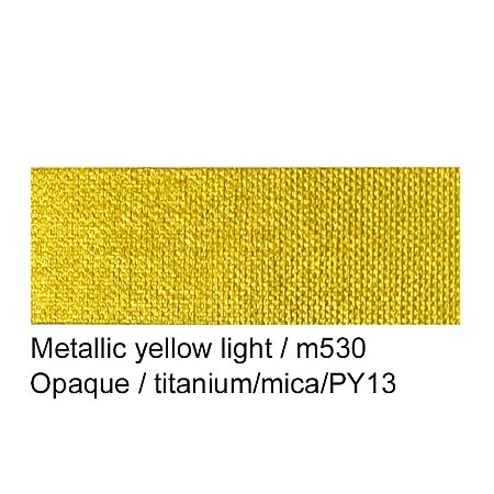 Ara Artists Acrylics 250ml - M530 Yellow Light Metallic