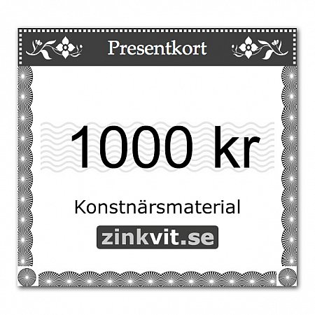 Presentkort 1000 SEK