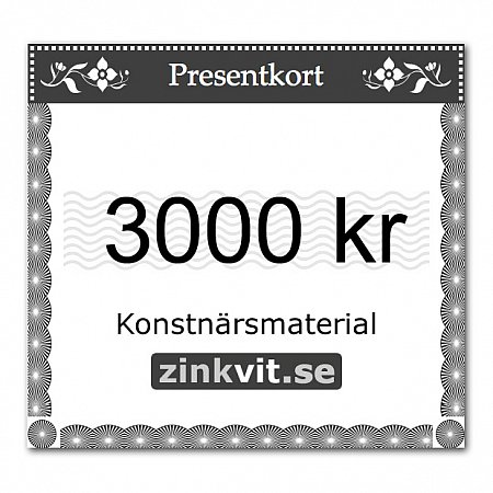Presentkort 3000 SEK