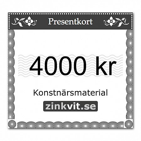Presentkort 4000 SEK