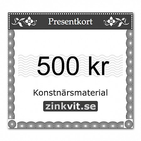 Presentkort  500 SEK