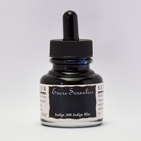 Sennelier Ink, 30ml - 308 Indigo