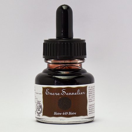 Sennelier Ink, 30ml - 449 Bistre