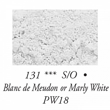 Sennelier Pigment, 1kg - 131 Meudon white (krita) - A