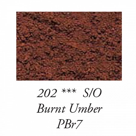 Sennelier Pigment, 1kg - 202 Burnt umber