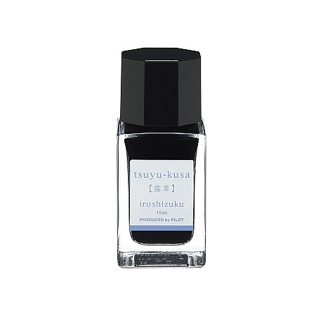 Pilot Ink Iroshizuku 15ml Blue - Tsuyu-Kusa (Asiatic dayflower)